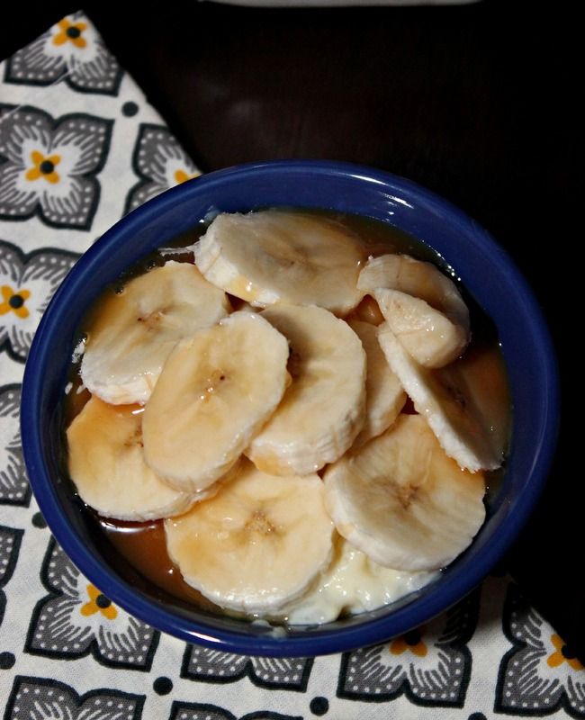 Easy Caramel Banana Rice Pudding