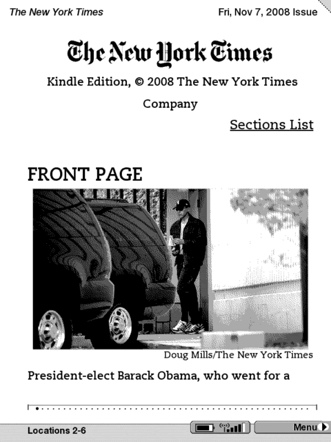 new york times newspaper front page. Front Page of the New York