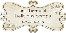 Delicious Scraps CU4CU License