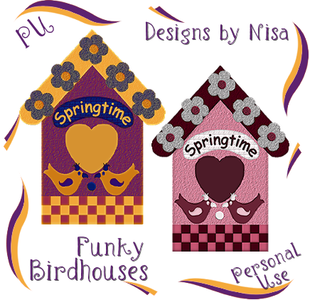 Funky Birdhouses Preview