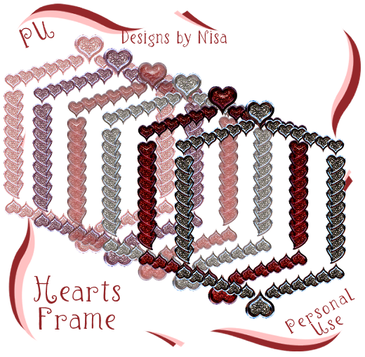 Hearts Frame