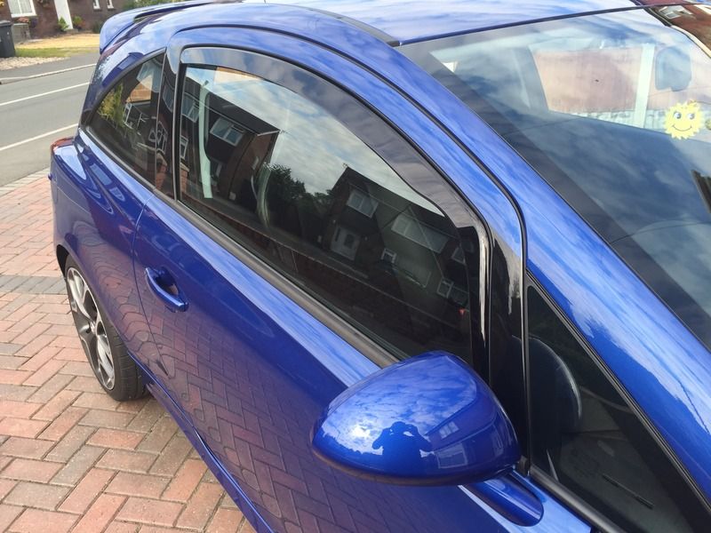 corsa e wind deflectors 5 door