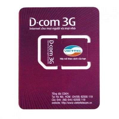 sim 3g viettel giá rẻ