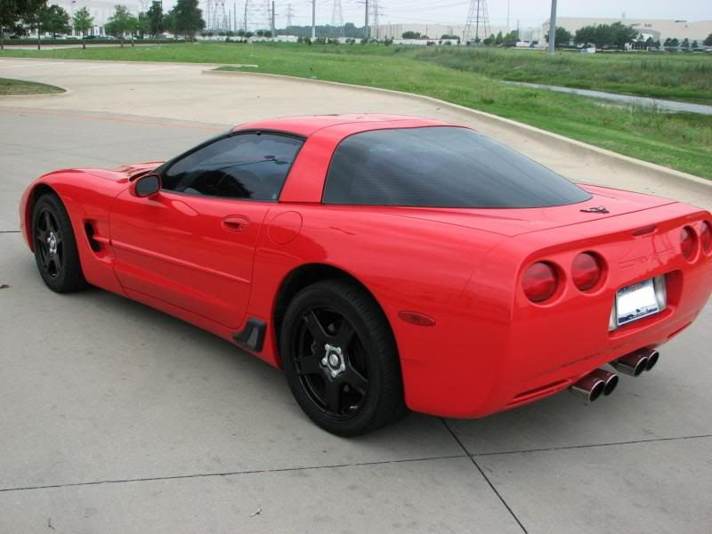 1999 Corvette c5 Torch Red Borla exhaust Corvette Forum