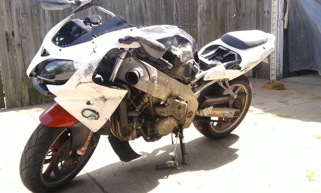 Crash and Burn Kawasaki Ninja ZX Forum