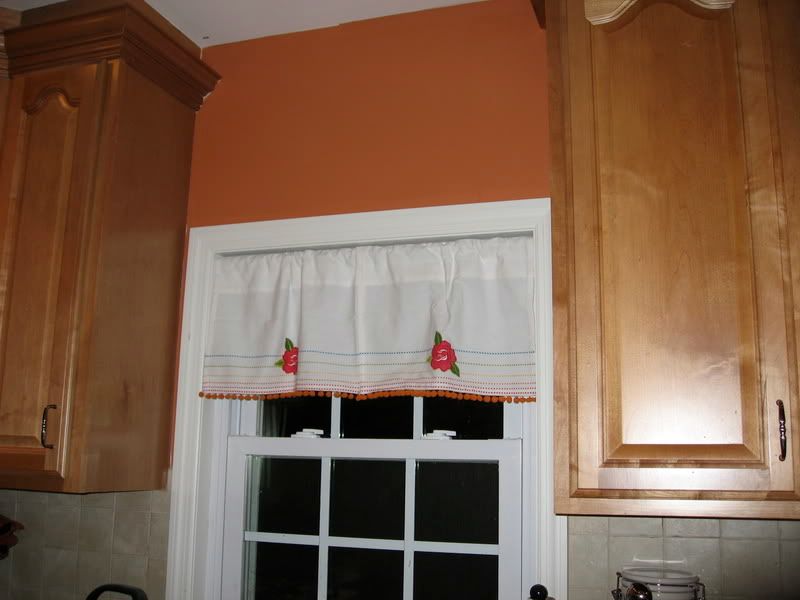 burnt orange walls