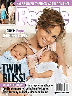 Jennifer Lopez Twin Babies Pictures