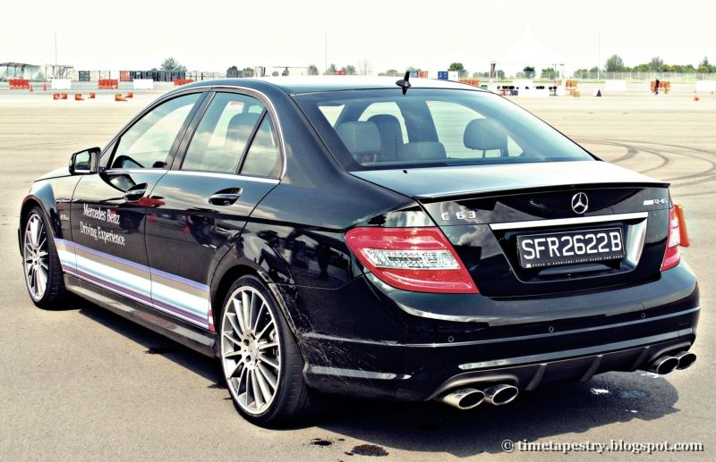  instructors for the day the C63 AMG is such a sweet drive so nice