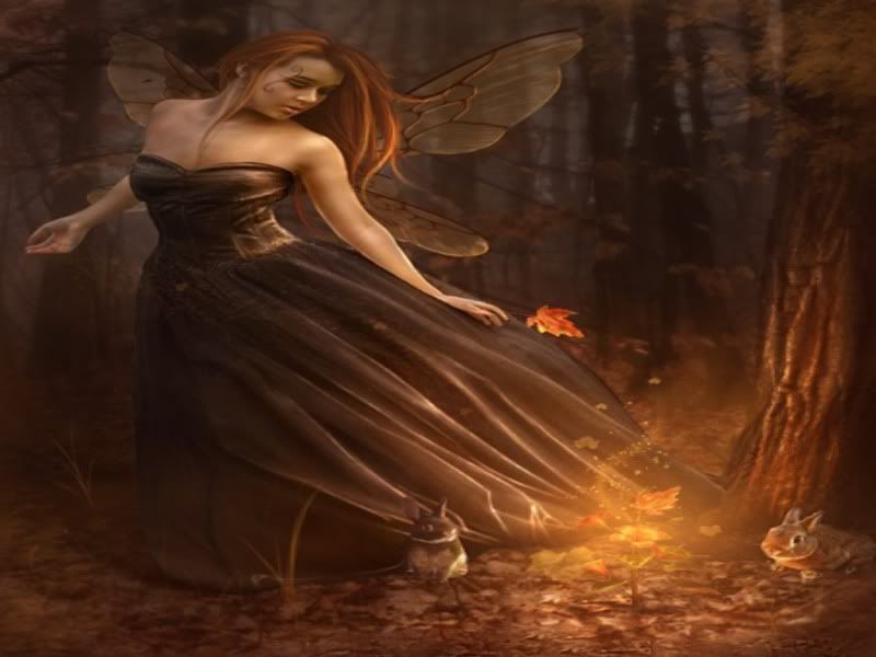 Autumn Fairy wallpaper Pictures, Images and Photos