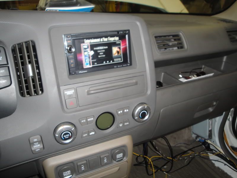 2008 Honda ridgeline radio removal #2