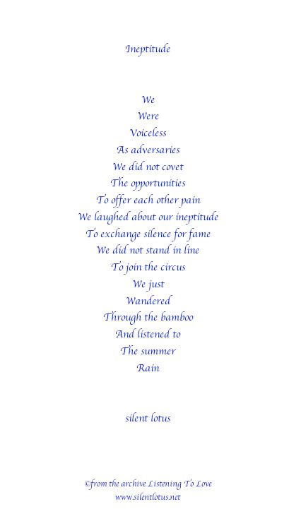 Poetry