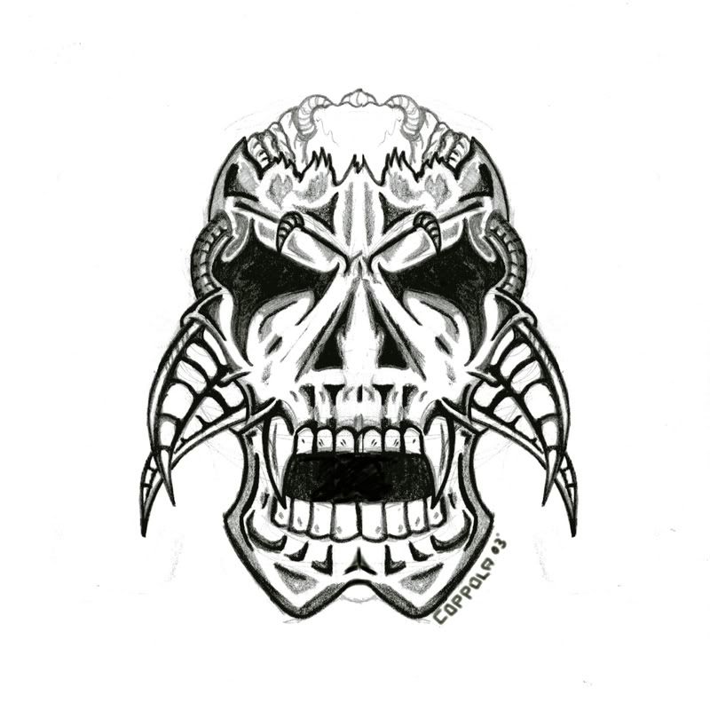 Skull Tattoo Art