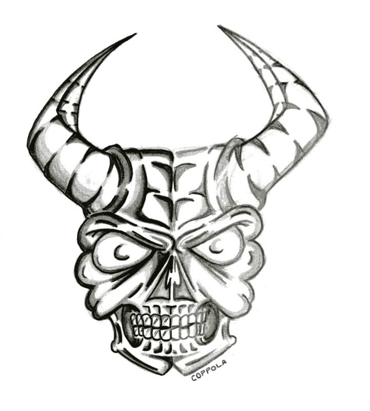 Old Art From my Tattoo days: Skulls Pt1 - Blogs - HERO Games Discussion 