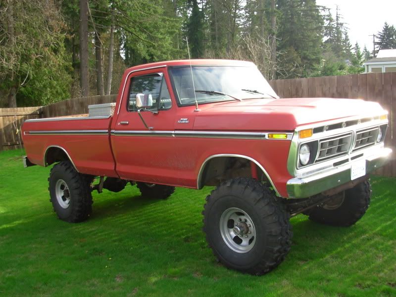 1977 Ford F250 Production date is late 76 has complete rebuilt front axle c6 