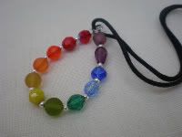Mother's Day Mismatched Rainbow Nursing Necklace