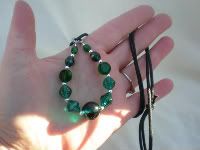 Top of the Mornin' to ya! Emerald Green Nursing Necklace by Adorn