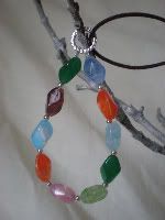 'Spring Rainbow #1' nursing necklace by Adorn