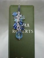 Blue Beaded Bookmark by Adorn