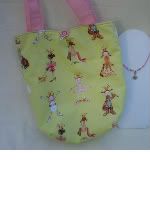 Modern Day Princesses Collaboration Bag and Child's Necklace by Adorn and Elizabeth's Place