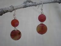 Some Baubles for the Mom who loves pink! Earrings by Adorn