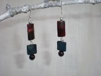 A Sparkling  Reward for Mom! --Tigers Eye and Sunstone Earrings by Adorn