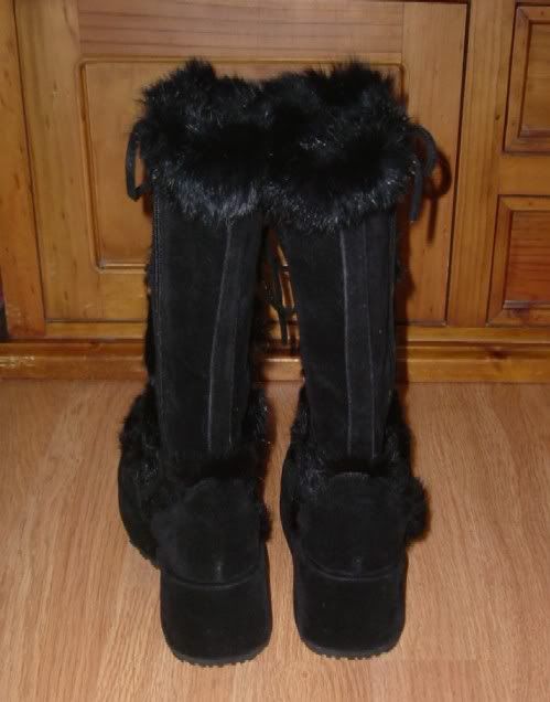 demonia fur boots