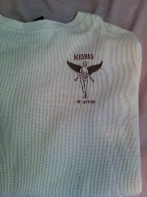 In Utero concert shirt