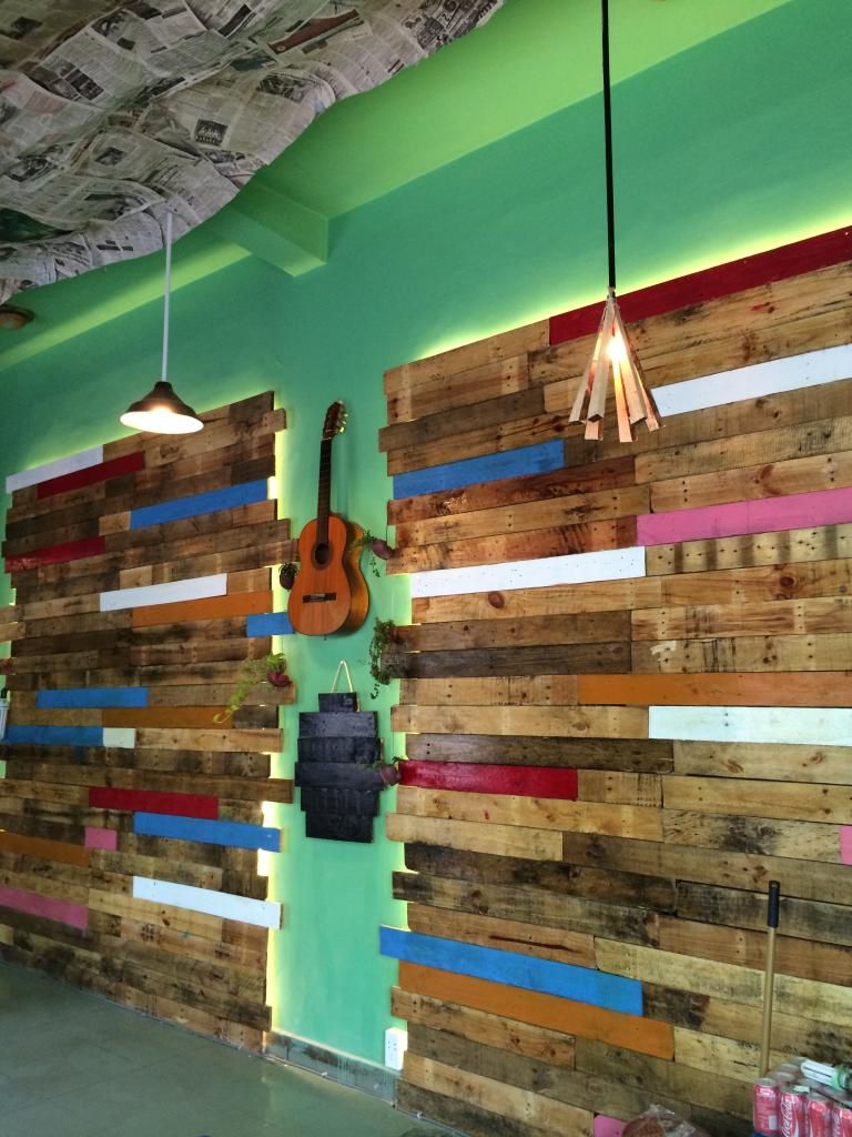Khai trương quán Pallet Cafe 2 - Cafe nguyên chất, giao lưu guitar!! - 3