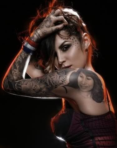 Kat Von D · jesus loves the tattooed