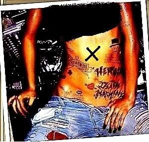 Metal Design tribal sexy womens tattoos