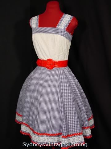 photo of 50s clothing