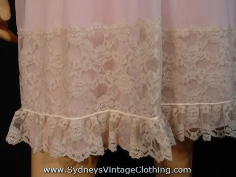 Dreamy elegant and soft pink with tons of sheer lace