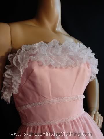 Pink White Prom Dress