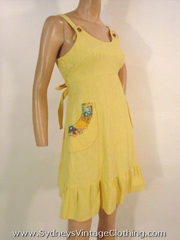 Cheap Yellow Sundress