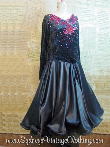  Velvet Dress on Vintage Dress  80s Dress  Vintage Clothing  80s Vintage Dresses