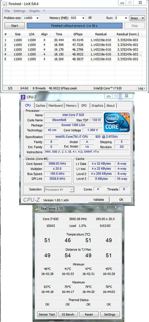 I7 9 D0 Can T Get Past 3 9ghz Overclockers Uk Forums