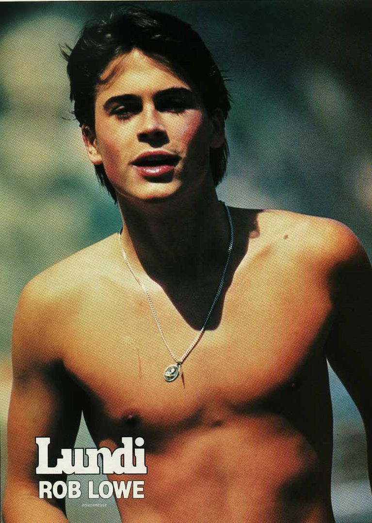 Young Rob Lowe