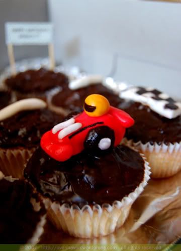 Formula One Cupcakes