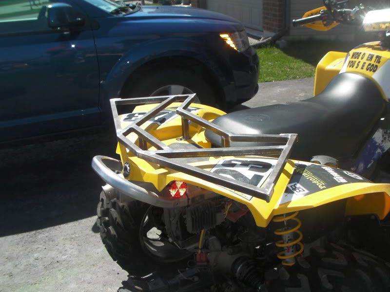 New Renegade Rack Renegade discussion canam ATV Forums can