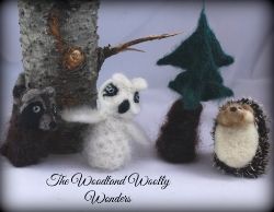 Woodland Woolly Wonders Finger Puppet Set