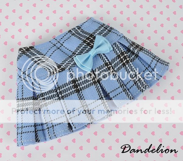 Dandelion, SD/DD Accordion Mini Short Skirt For Dolls ( Das 06 