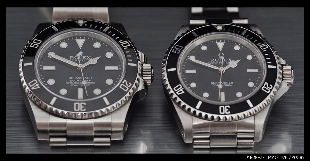 Rolex Submariner 114060 and 14060M The No Date Sub ... Back To The ...