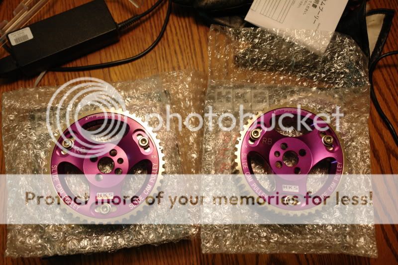 MI FS *Brand New* Rb25 hks cam gears, clear cam gear cover, nexus